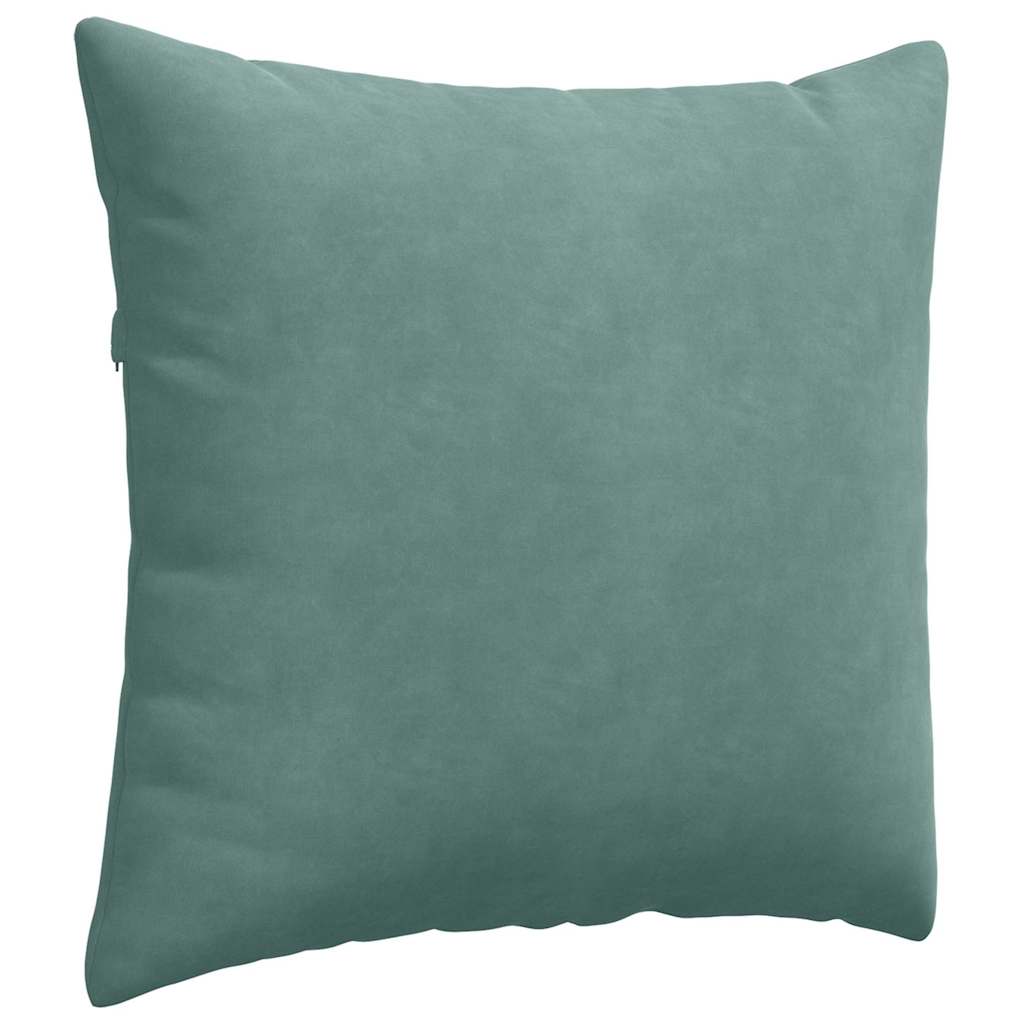 Sofa Kussens 2 pcs Zeegroen 45 x 45 cm Katoen Stof