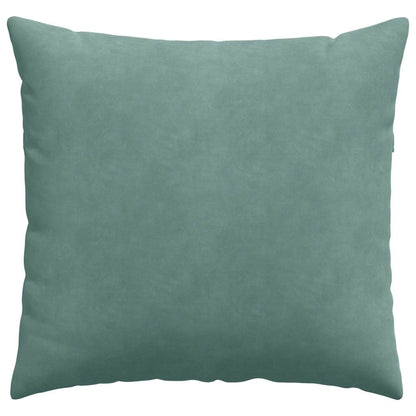 Sofa Kussens 2 pcs Zeegroen 45 x 45 cm Katoen Stof