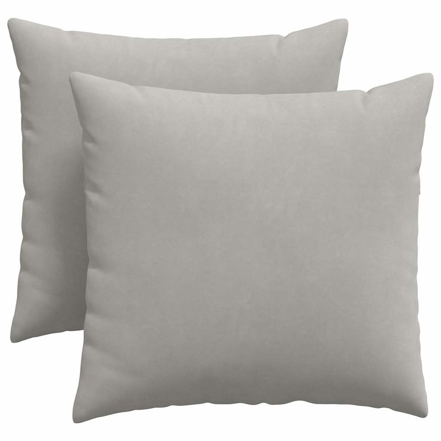 Sofa kussens Lichtgrijs Stof
