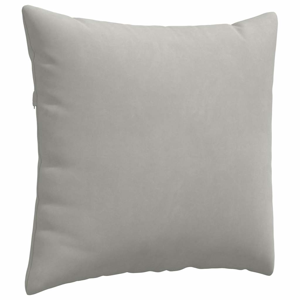 Sofa kussens Lichtgrijs Stof