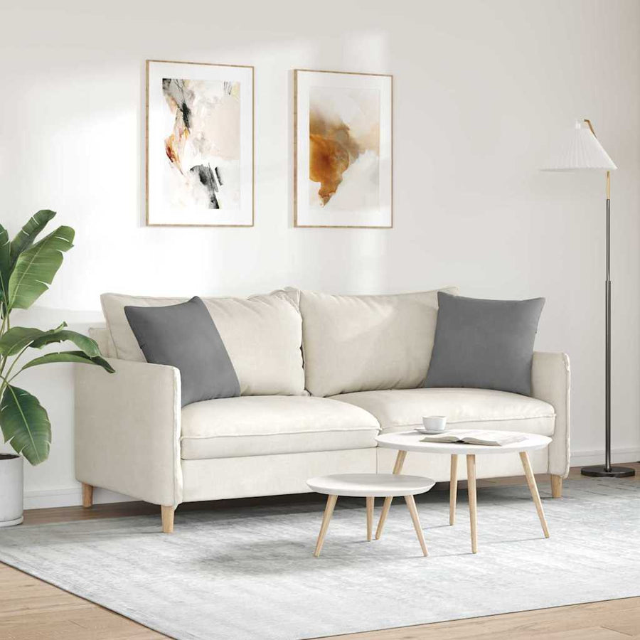 Sofa kussens Donkergrijs Stof