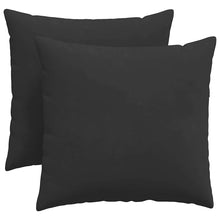 Sofa kussens Zwart Stof