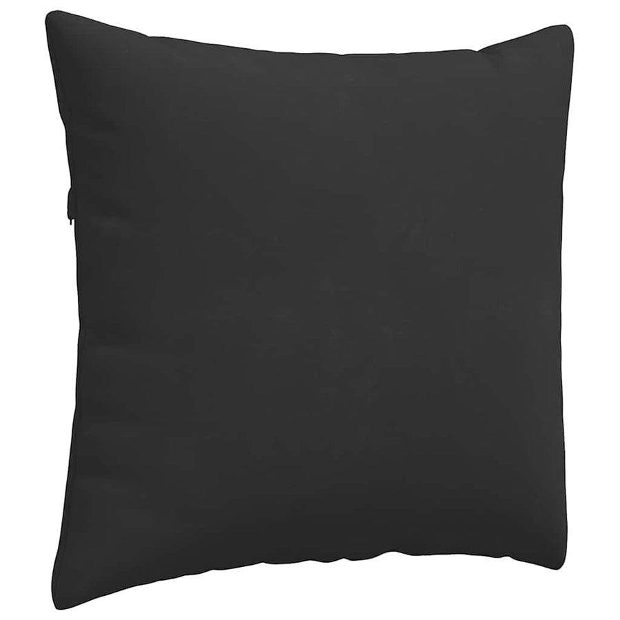 Sofa kussens Zwart Stof