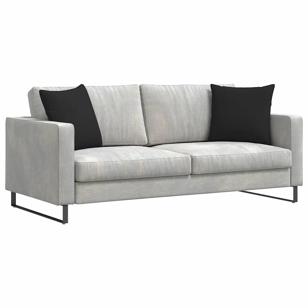 Sofa kussens Zwart Stof