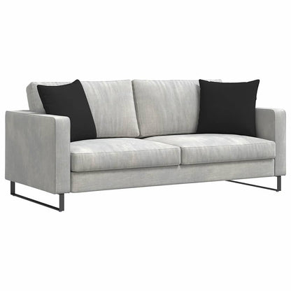 Sofa kussens Zwart Stof