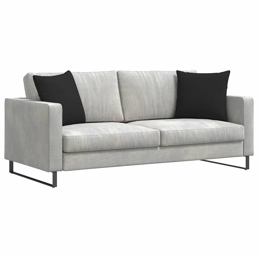 Sofa kussens Zwart Stof