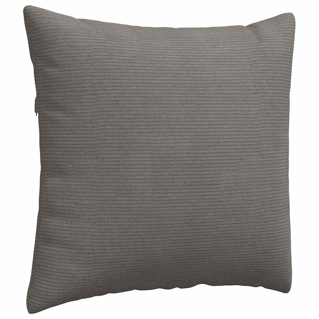 Sofa Kussens 2 pcs Lichtgrijs 45 x 45 cm Katoen Stof