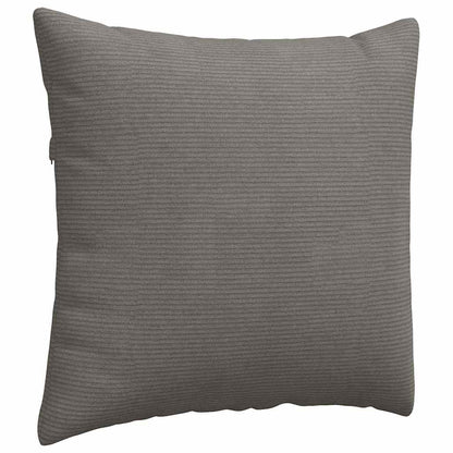 Sofa Kussens 2 pcs Lichtgrijs 45 x 45 cm Katoen Stof