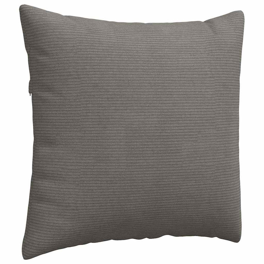 Sofa Kussens 2 pcs Lichtgrijs 45 x 45 cm Katoen Stof