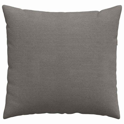 Sofa Kussens 2 pcs Lichtgrijs 45 x 45 cm Katoen Stof