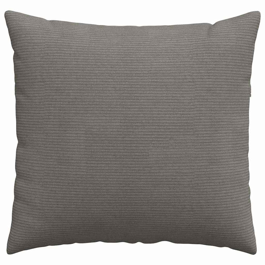Sofa Kussens 2 pcs Lichtgrijs 45 x 45 cm Katoen Stof