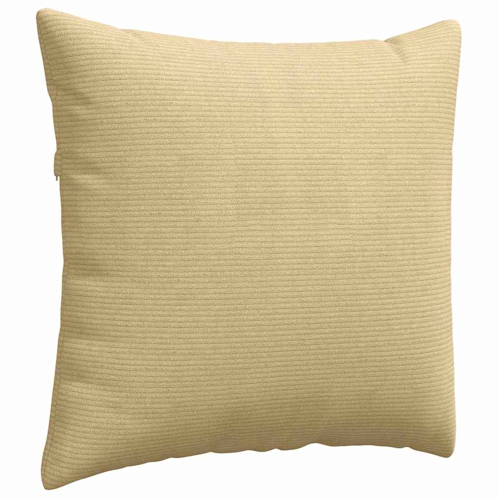Sofa Kussens 2 pcs Grijs groen 45 x 45 cm Katoen Stof