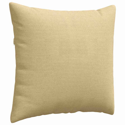 Sofa Kussens 2 pcs Grijs groen 45 x 45 cm Katoen Stof