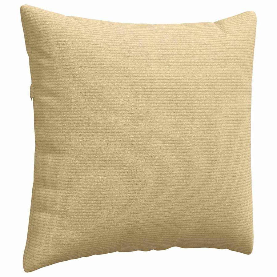 Sofa Kussens 2 pcs Grijs groen 45 x 45 cm Katoen Stof