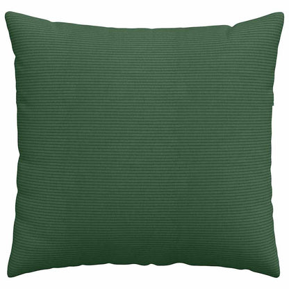 Sofa Kussens 2 pcs Donkergroen 45 x 45 cm Katoen Stof