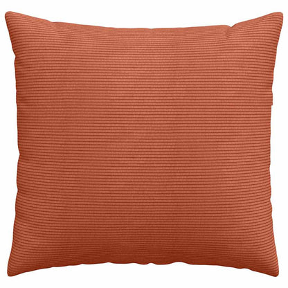 Sofa Kussens 2 pcs Rood-oranje 45 x 45 cm Katoen Stof