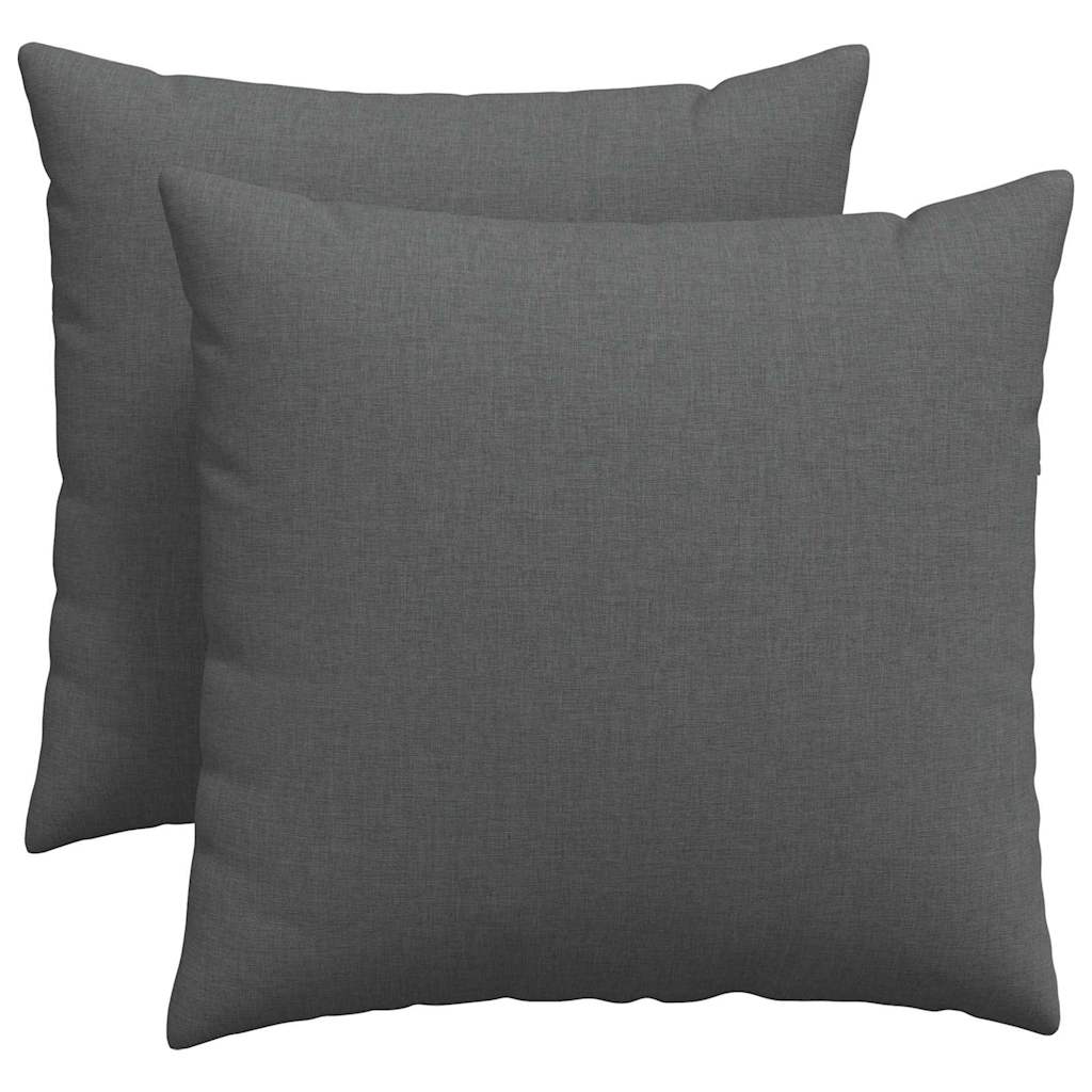 Sofa Kussens Donkergrijs Stof