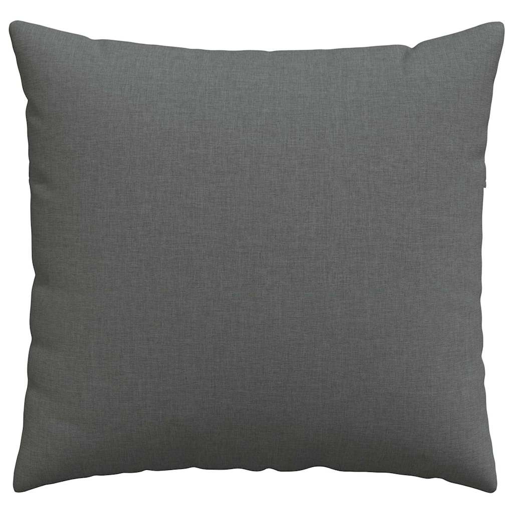 Sofa Kussens Donkergrijs Stof