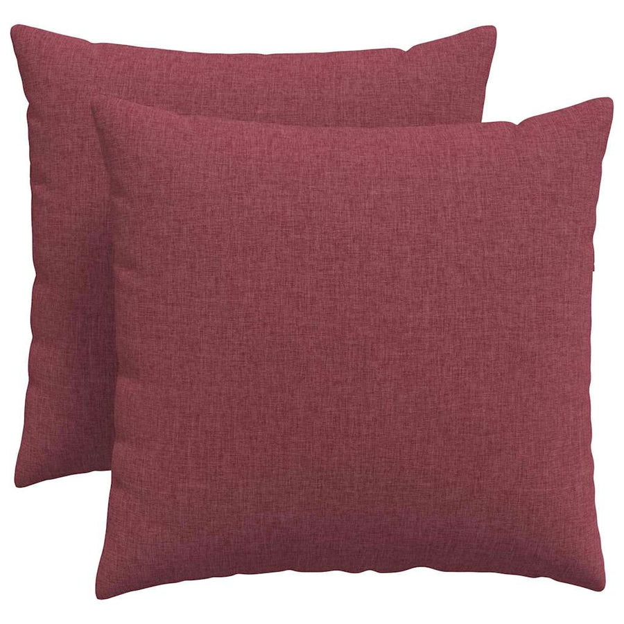 Sofa Kussens Wijnrood Stof
