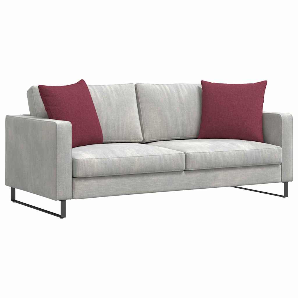 Sofa Kussens Wijnrood Stof