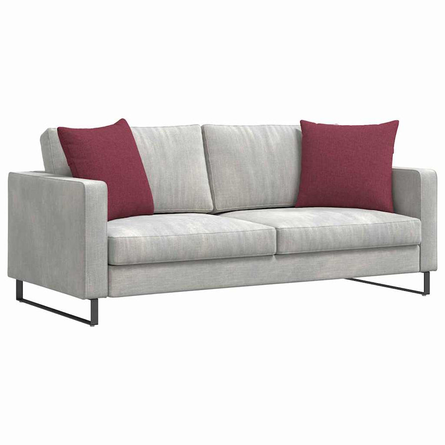 Sofa Kussens Wijnrood Stof