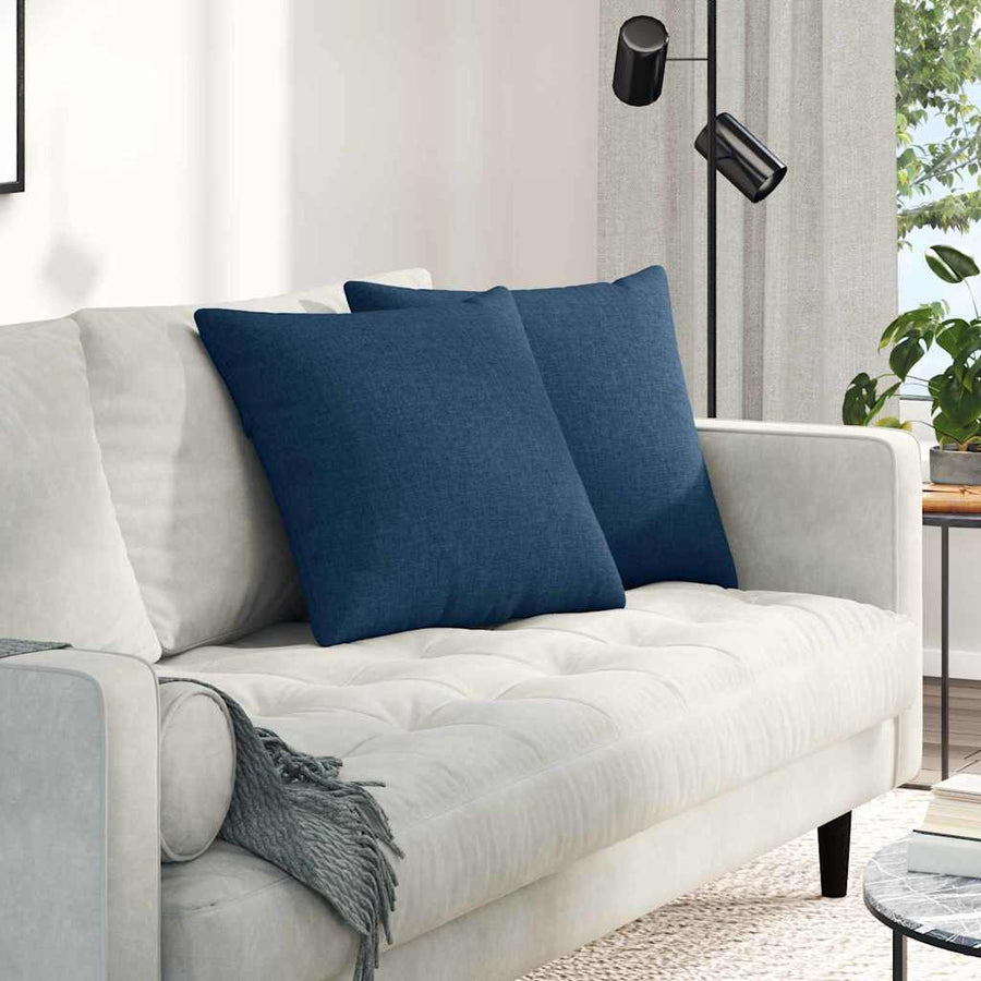Sofa Kussens Blauw Stof