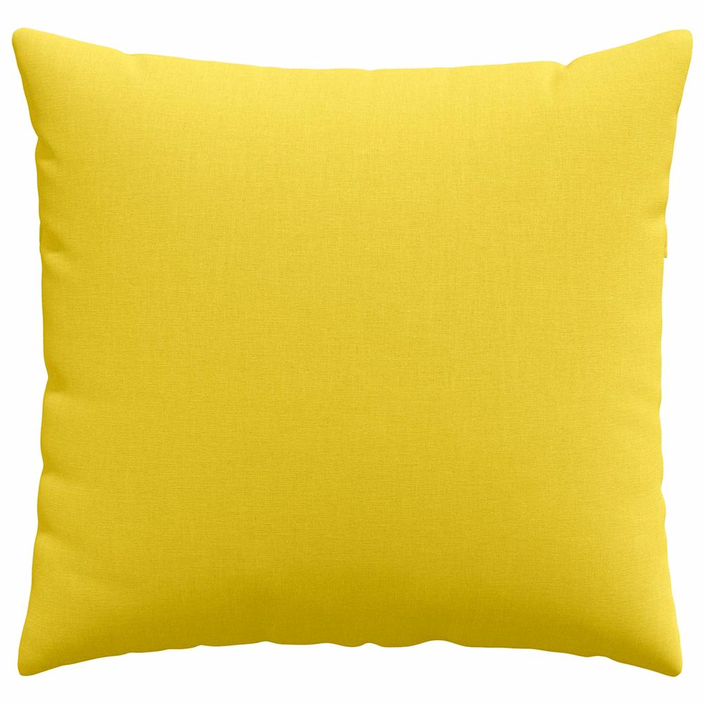Sofa Kussens Lichtgeel Stof