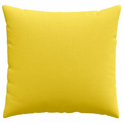 Sofa Kussens Lichtgeel Stof