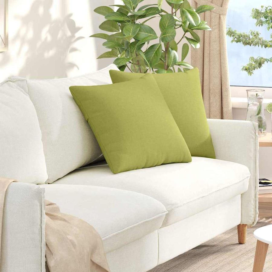 Sofa Kussens Lichtgroen Stof