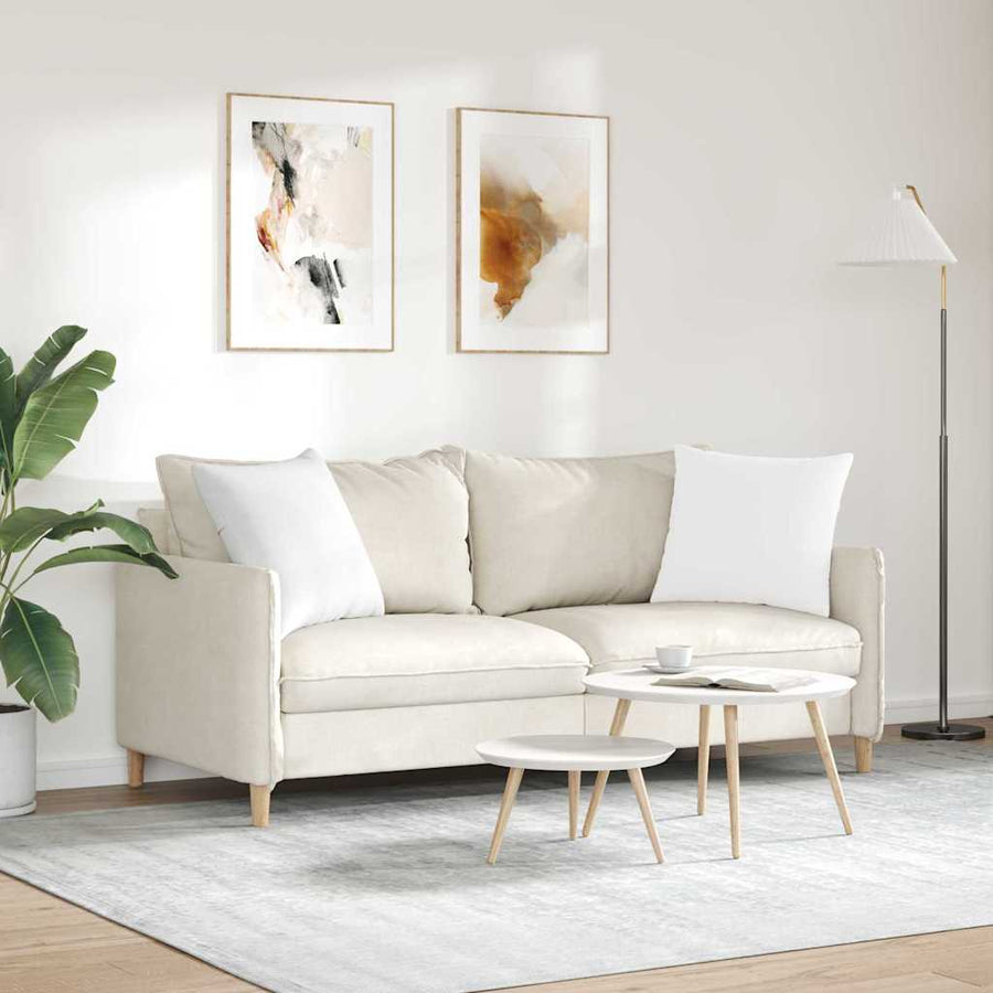 Sofa Kussens Wit Stof