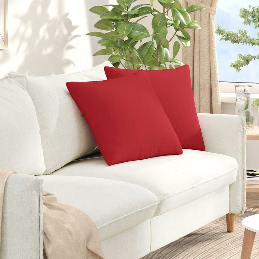 Sofa Kussens Rood Stof