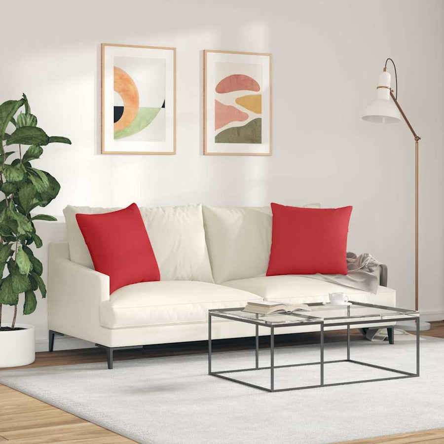Sofa Kussens Rood Stof