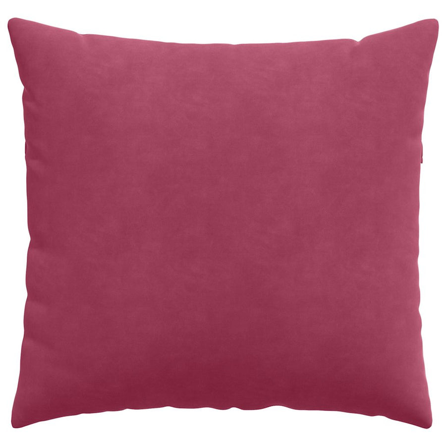 Sofa Kussens 2 pcs Wijnrood 50 x 50 cm Katoen Stof