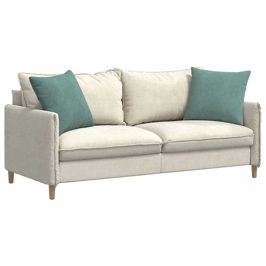 Sofa Kussens 2 pcs Zeegroen 50 x 50 cm Katoen Stof