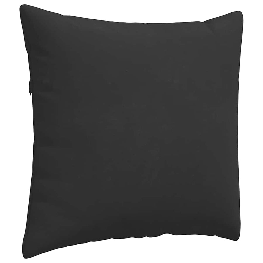 Sofa kussens Zwart Stof