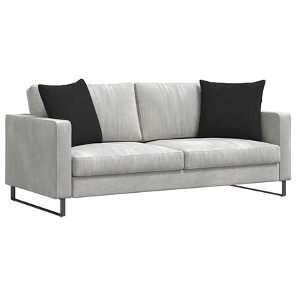 Sofa kussens Zwart Stof