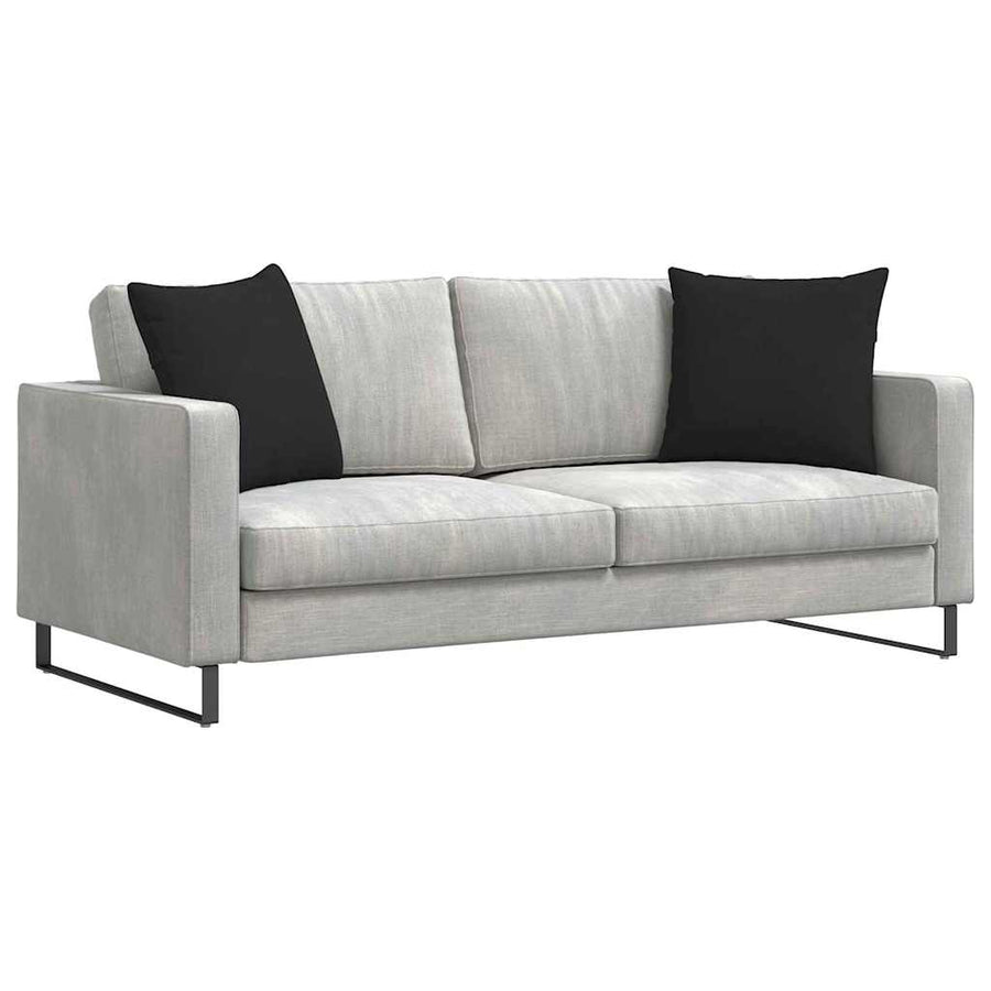 Sofa kussens Zwart Stof