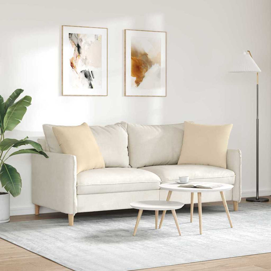 Sofa kussens Crème Stof