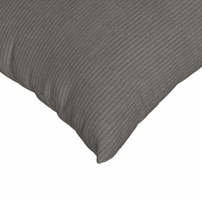 Sofa Kussens 2 pcs Lichtgrijs 50 x 50 cm Katoen Stof