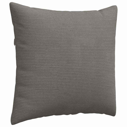 Sofa Kussens 2 pcs Lichtgrijs 50 x 50 cm Katoen Stof
