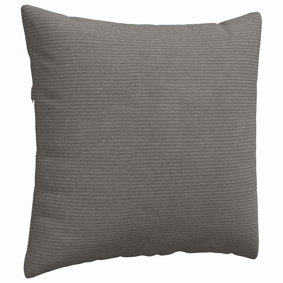 Sofa Kussens 2 pcs Lichtgrijs 50 x 50 cm Katoen Stof