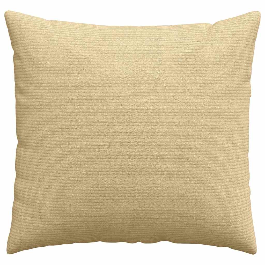Sofa Kussens 2 pcs Grijs groen 50 x 50 cm Katoen Stof