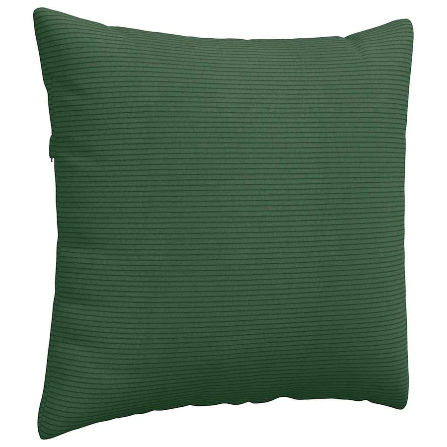 Sofa Kussens 2 pcs Donkergroen 50 x 50 cm Katoen Stof