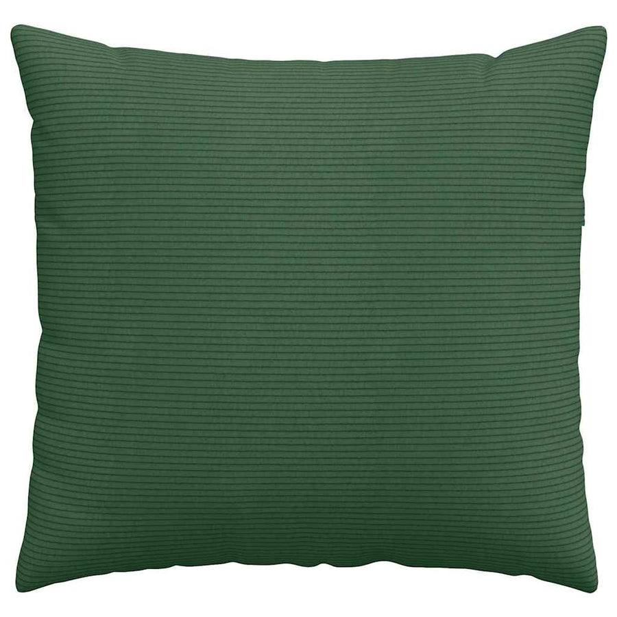 Sofa Kussens 2 pcs Donkergroen 50 x 50 cm Katoen Stof