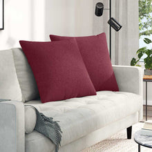 Sofa Kussens Wijnrood Stof
