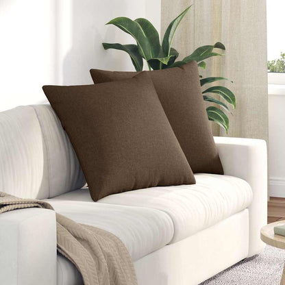 Sofa Kussens Bruin Stof