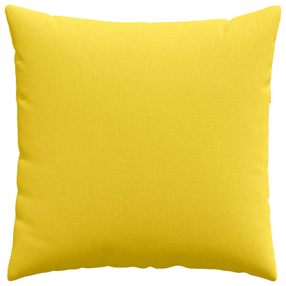 Sofa Kussens Lichtgeel Stof