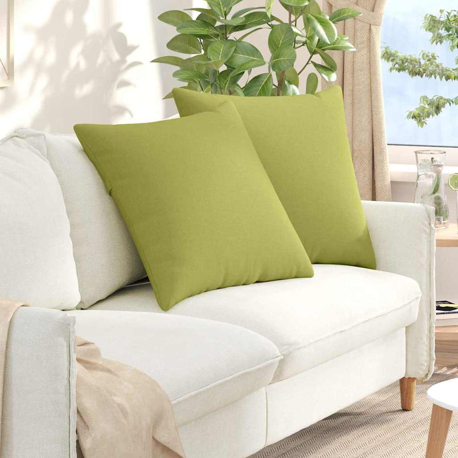 Sofa Kussens Lichtgroen Stof