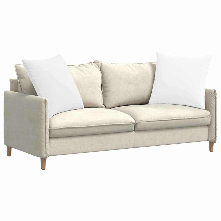 Sofa Kussens Wit Stof