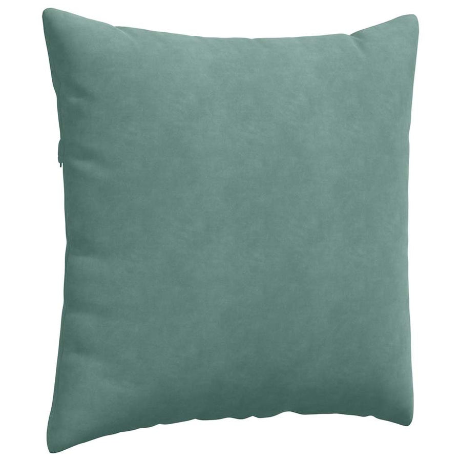 Sofa Kussens 2 pcs Zeegroen 60 x 60 cm Katoen Stof